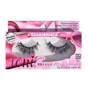 Rhinestone Lash - Black